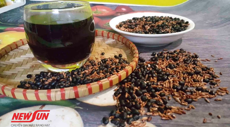 Hướng dẫn cách rang gạo lứt đậu đen hỗ trợ giảm cân, đẹp da cách rang gạo lứt đậu đen, bảo quản