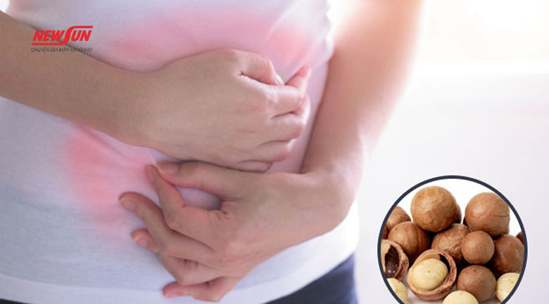 Tác dụng phụ của hạt mắc ca là gì? 4 nhóm người không nên ăn tác dụng phụ của hạt mắc ca. rối loạn tiêu hóz