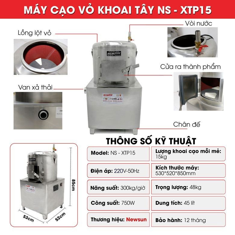 Cấu tạo và các thông số kỹ thuật