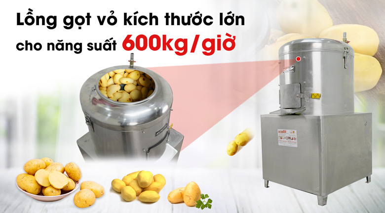 Lồng gọt dung tích 90 lít Lồng gọt dung tích 90 lít