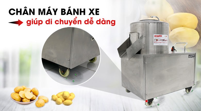Bánh xe dễ di chuyển