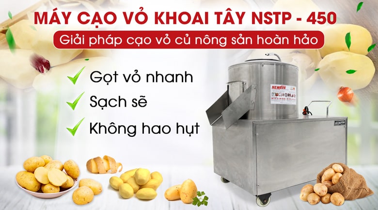Máy gọt khoai tây TP-450