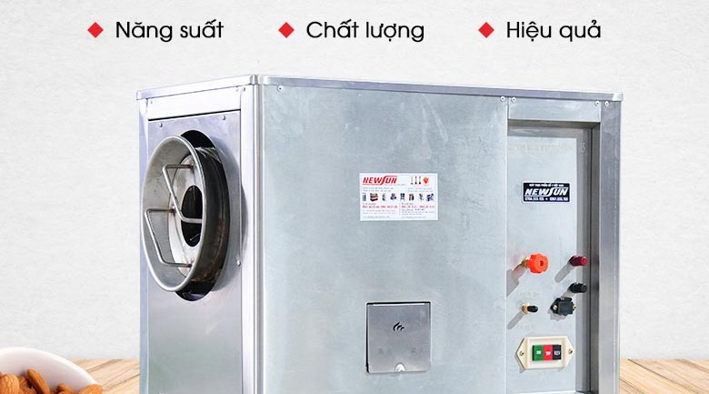 Review TOP 5 máy rang hạt inox giá tốt, được ưa chuộng Dòng CY-15 là máy rang hạt inox