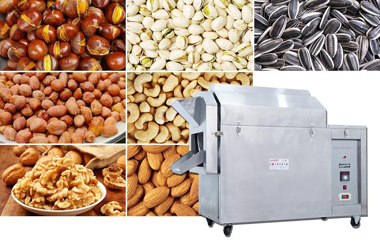 Review TOP 5 máy rang lạc húng lìu bán chạy giá rẻ năm 2025 máy rang lạc húng lìu CY 50 lồng inox