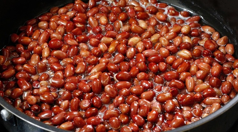 Hướng dẫn làm lạc rang muối với 3 bước đơn giản, nhanh gọn hướng dẫn làm lạc rang muối, rang muối