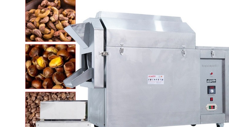 Hướng dẫn rang hạt dổi máy rang hạt
