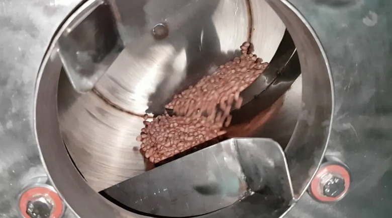 máy rang đậu lỗi